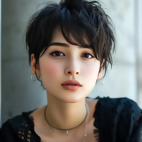 似合わせカット + 毛髪リペアパーマ