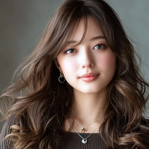 似合わせカット + ファッションカラー + デジタルパーマ